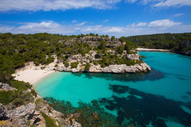 snorkel en Menorca