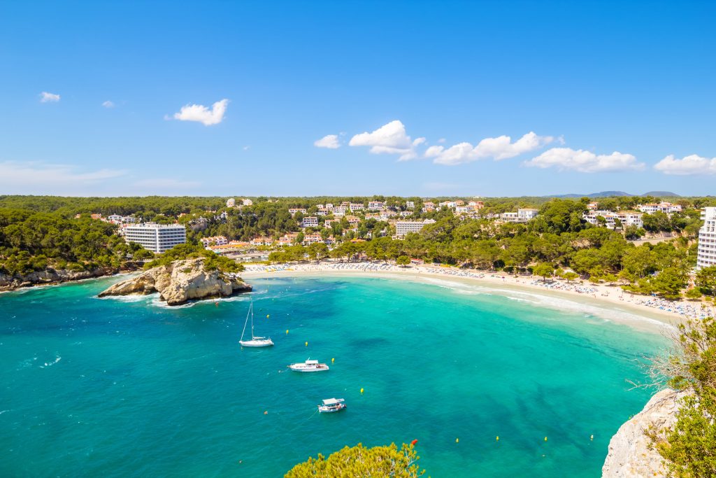 calas del sur de menorca