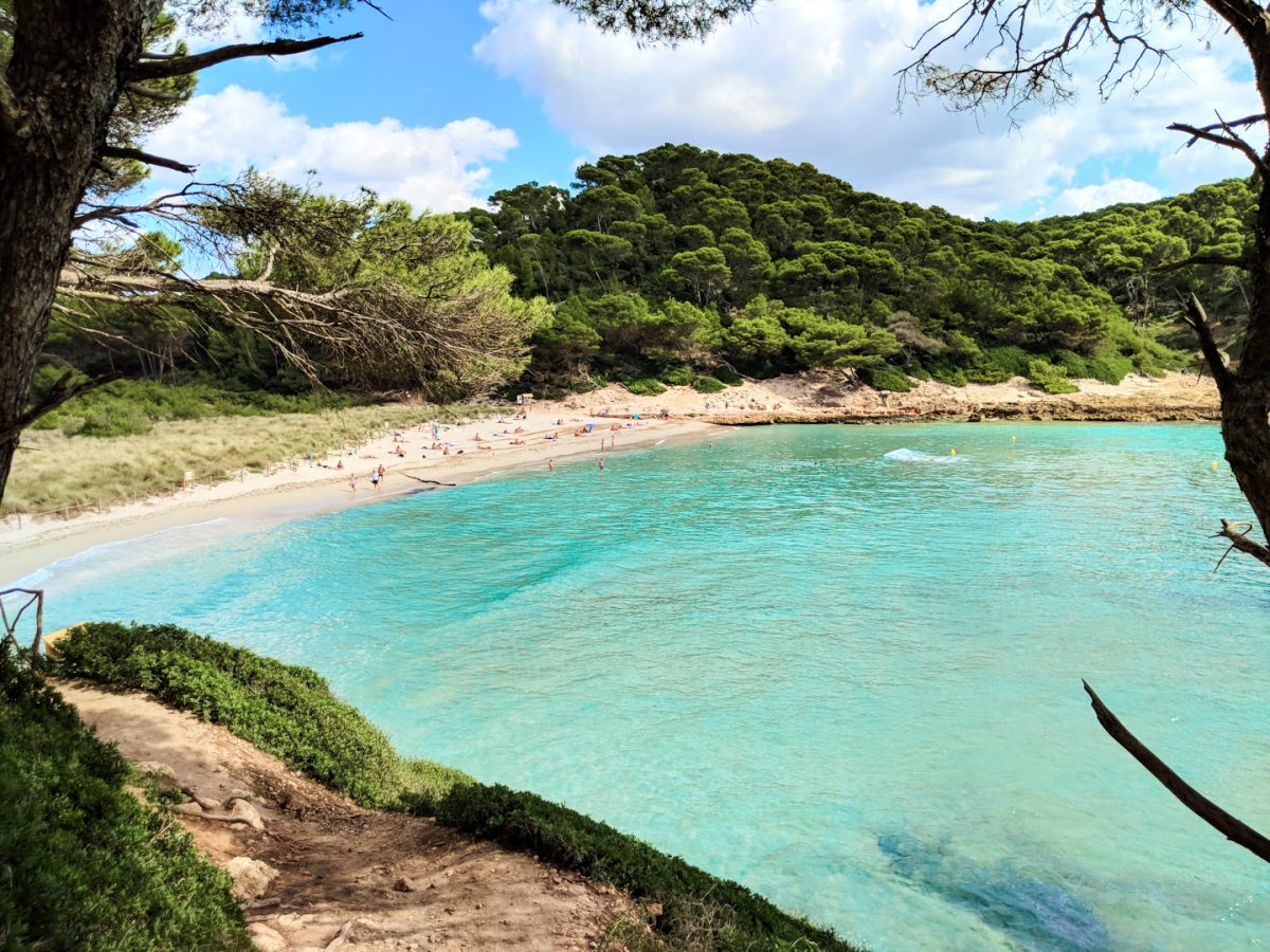 calas del sur de menorca