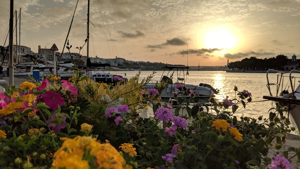 dónde fondear en Menorca